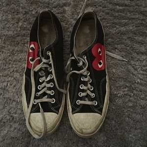 Comme de garçon X converse